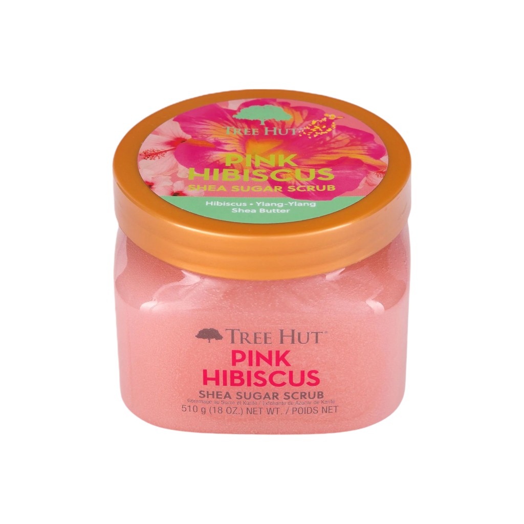 Exfoliante corporal fragancia hibiscus rosado