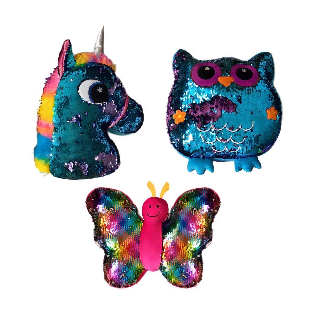 Cojín Animales De Peluche 35Cm Surtido
