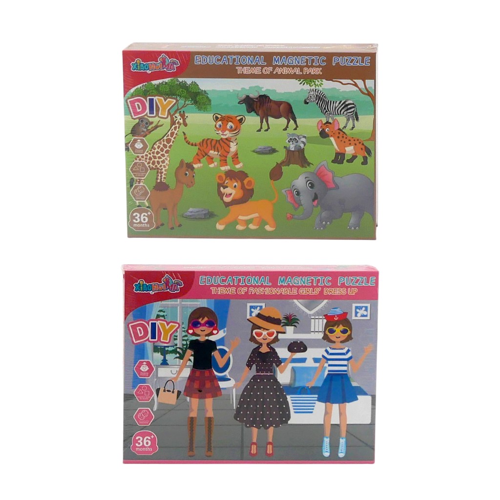 Rompecabezas Magnético Eduactivo Surtido