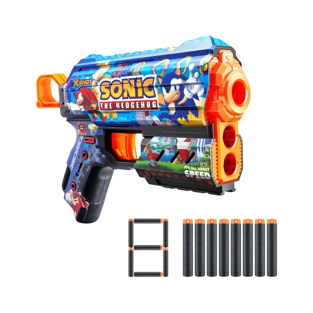 Lanzador X-Shot Skins Flux Sonic Open Box Surtidos