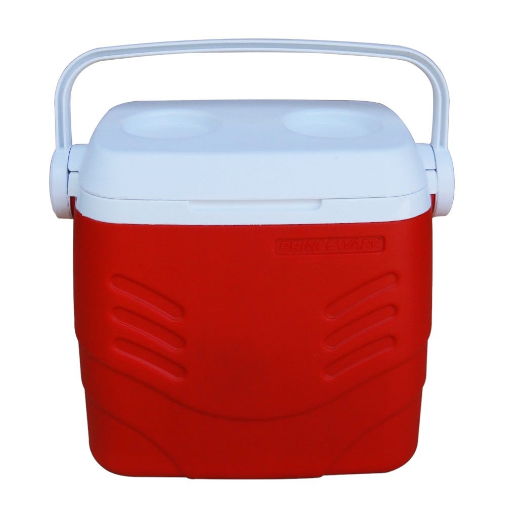 Hielera Rojo De 8l