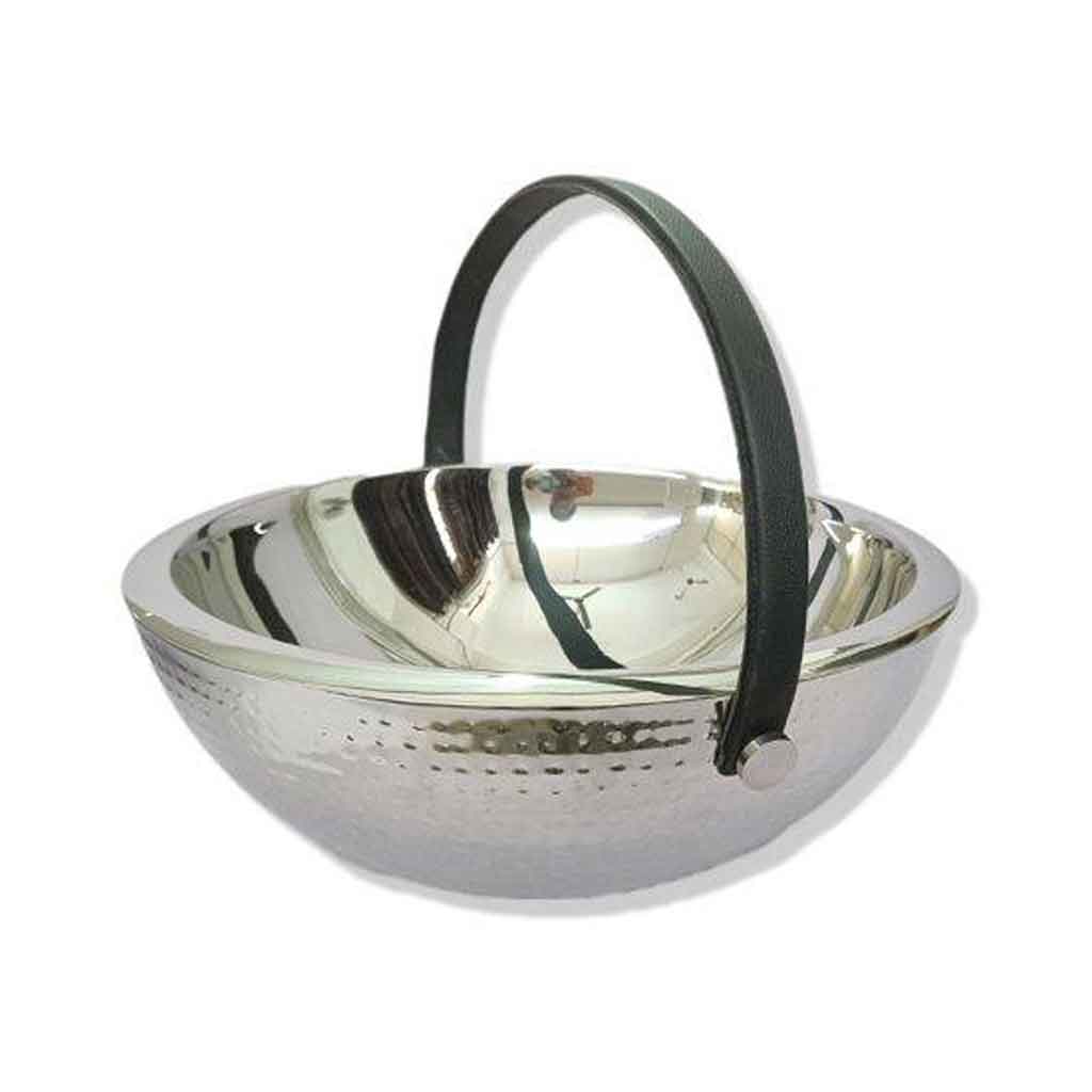 Hielera De Champaña Plateado 43X43X17Cm