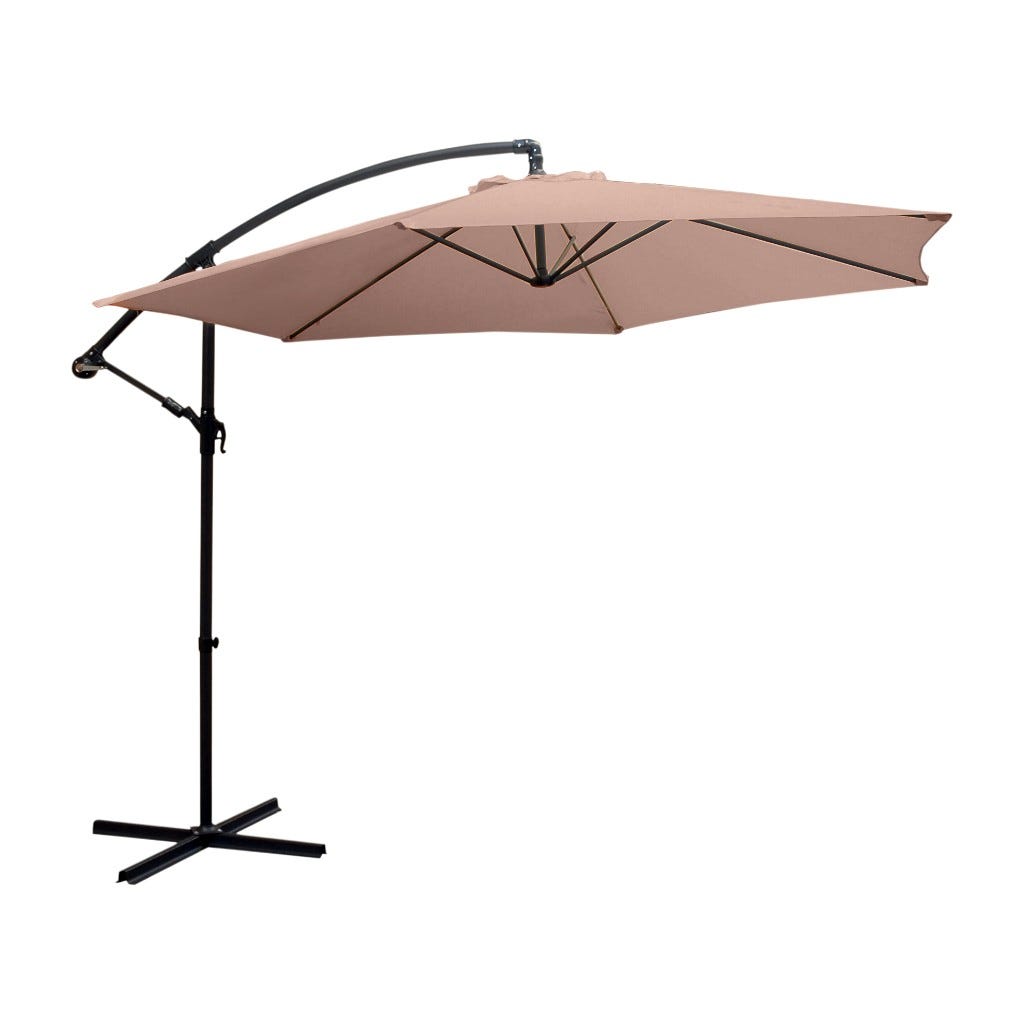 Sombrilla Colgante Beige 270Cm
