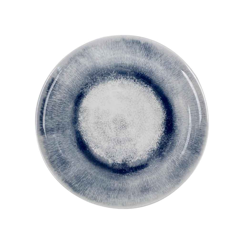 Plato De Cena Estampado Azul 27Cm