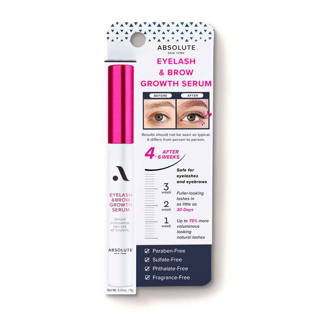 Abny Serum Para Crecimiento De Pestañas Y Cejas