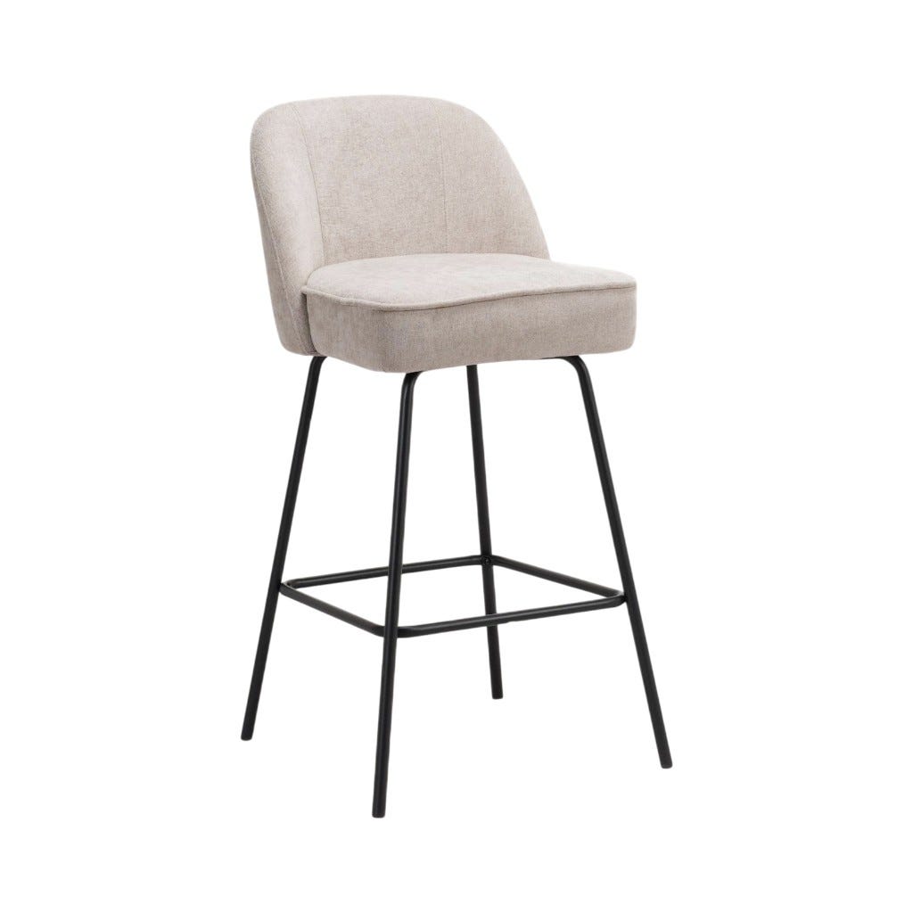 Silla De Bar Lory Beige 50X46X99Cm