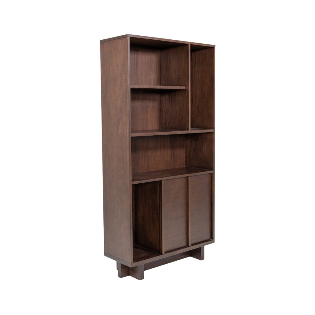 Librería Har Marrón Oscuro 90X35X180Cm