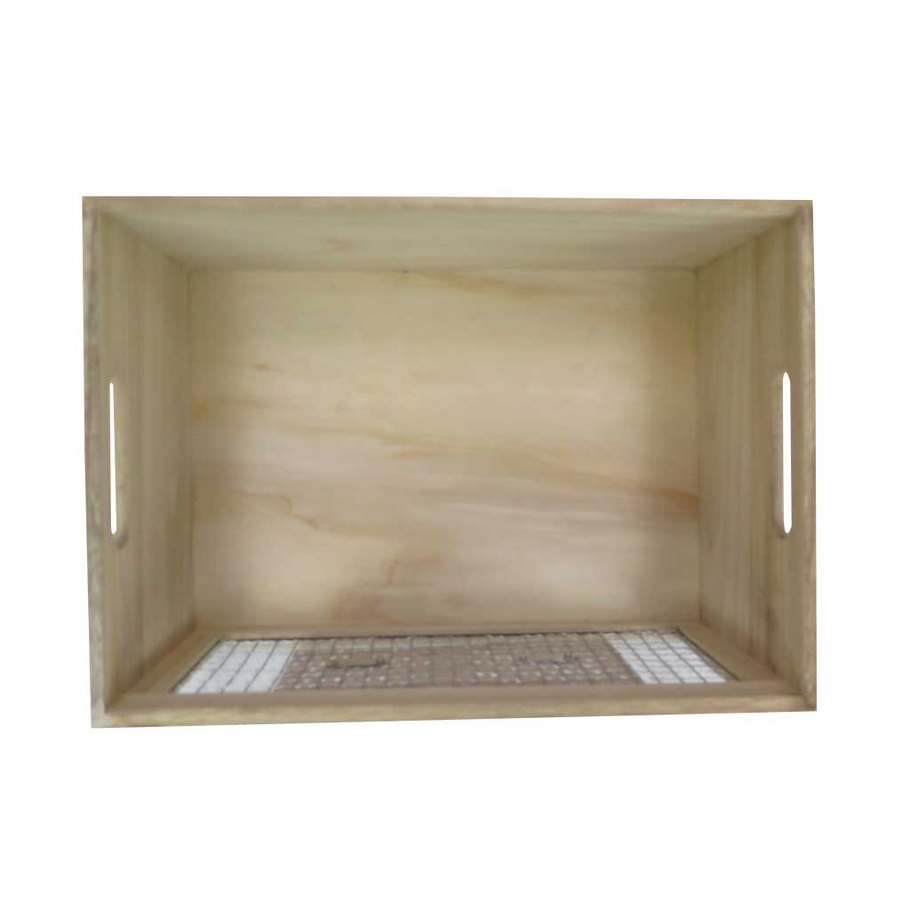 CAJA ORGANIZADORA DECORATIVA 40X30X20CM