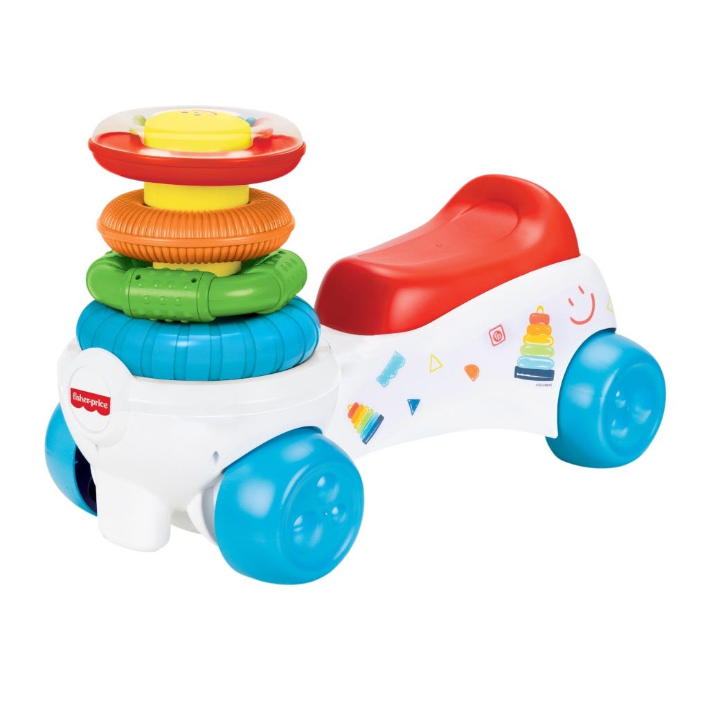 Montable Correpasillos Pirámide Balanceante Fisher-price