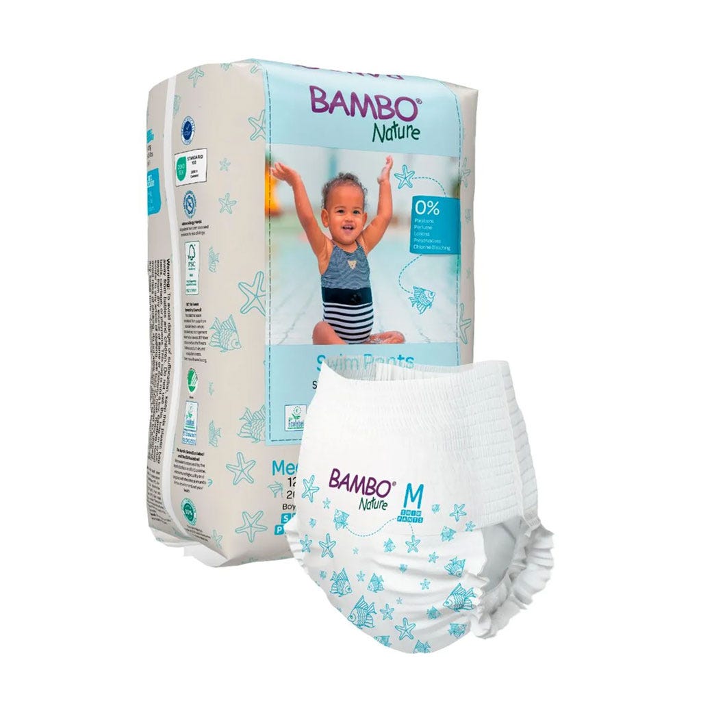 Pañal De Baño Bambo Nature M 7-12 Kg