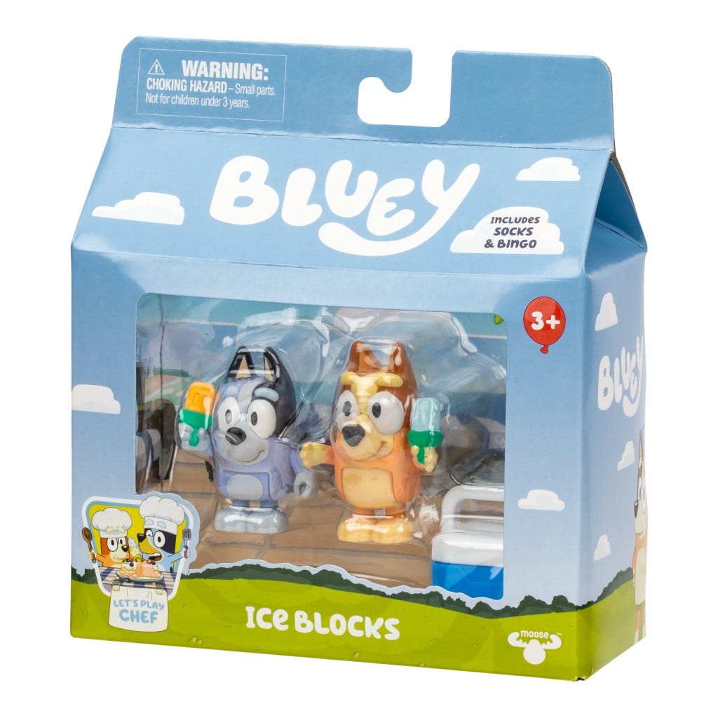 Bluey Set Individual Temáticos Con Accesorios Surtidos