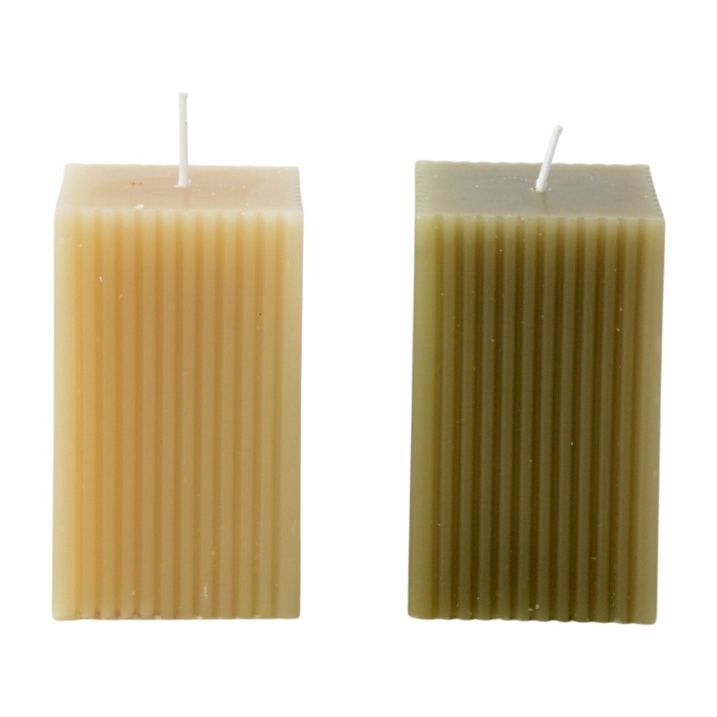 Vela Cuadrada Alargado Surtido 5X5X8.5Cm