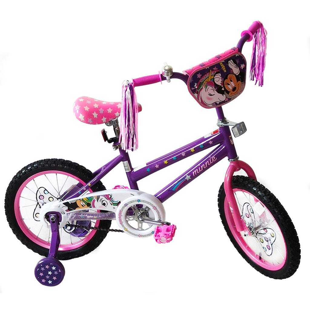 Bicicleta Para Niña De Minnie Mouse 16"