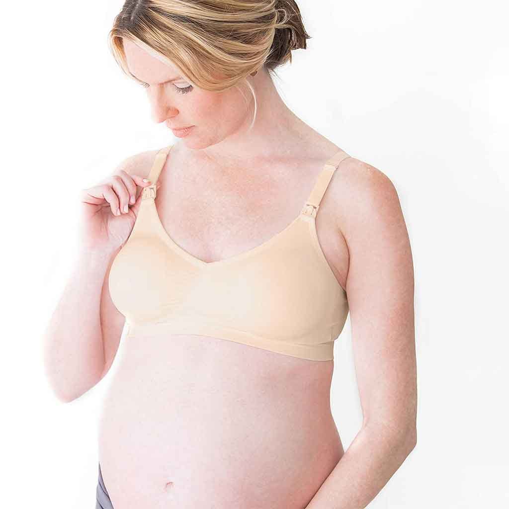Sostén de Maternidad Medela Crema XL