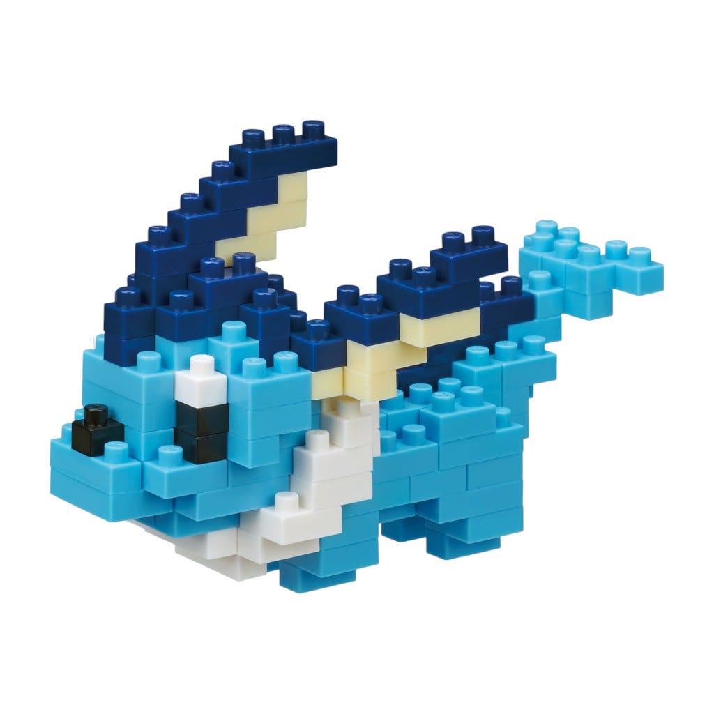 Nanoblock Vaporeon Pokémon Box 12