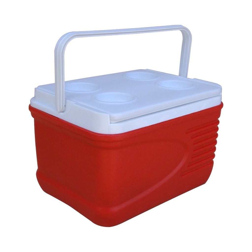 Hielera Rojo 14l