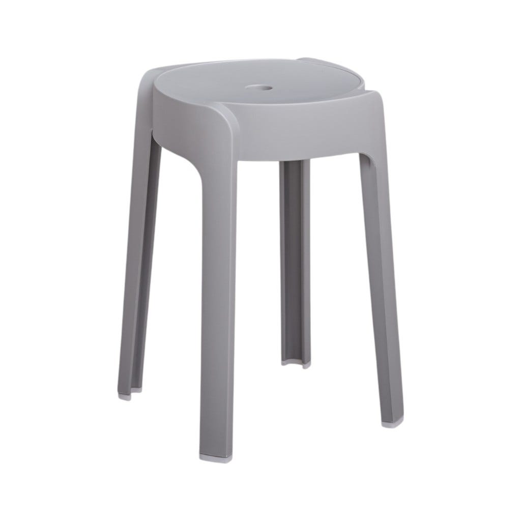 Stazy Taburete Gris 28x28x46cm