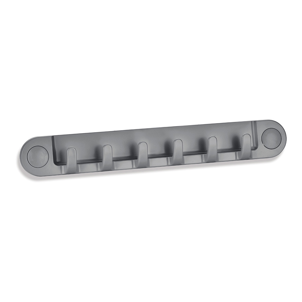 Perchero de pared con 6 ganchos