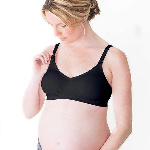 Sostén De Maternidad Color Negro - Talla Xl