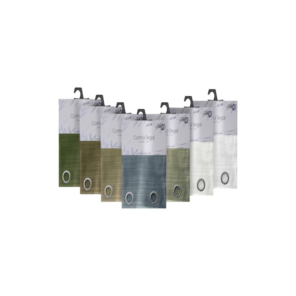 Cortina Benson De 127X229Cm En Gris