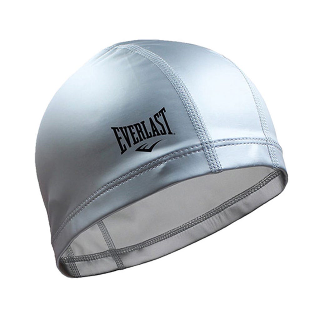 Gorra Para Natación De Poliuretano Dlx Plateado