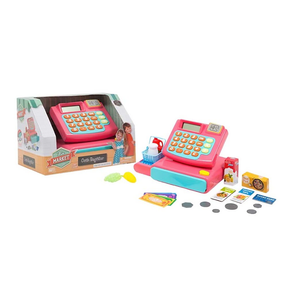Caja Registradora Rosado 20Pzs