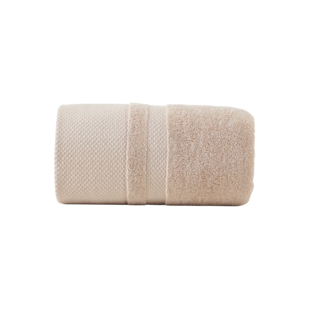 Toalla De Algodón Beige 80X150Cm