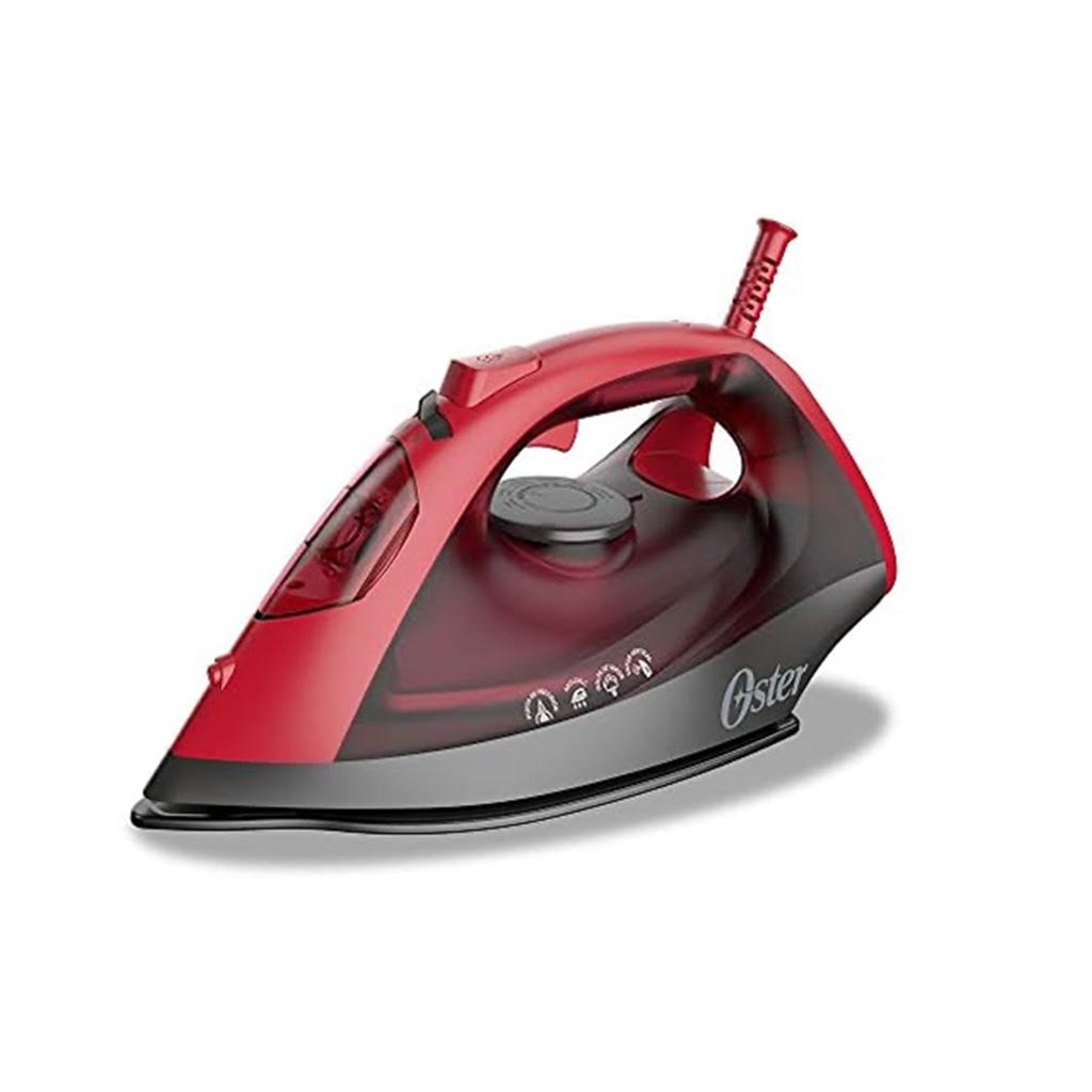 Plancha A Vapor 1250w Cable 360° Rojo