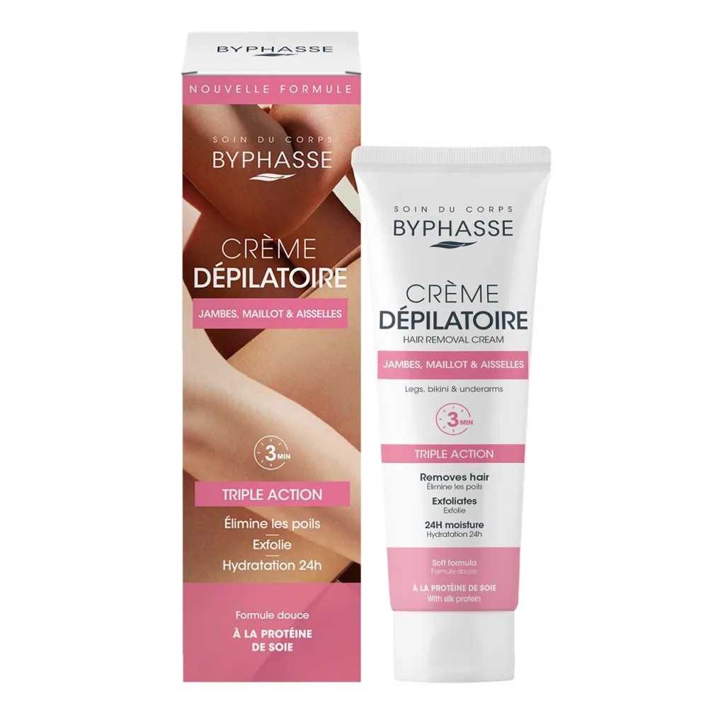 Crema Depilatoria Extracto Proteína De Seda 125Ml