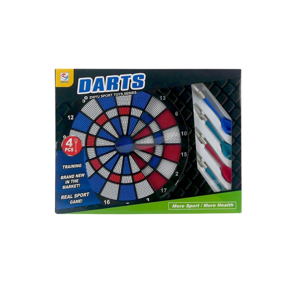 Set Dardos Y Tablero 28Cm