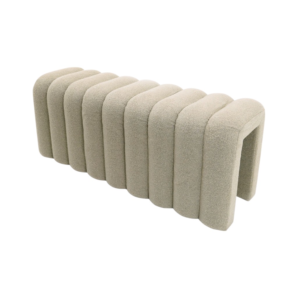 Banco Fuzz 95X40X42Cm Beige