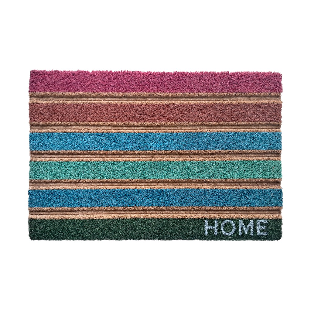 Alfombra Con Diseño De Franjas 40X60X1.5Cm