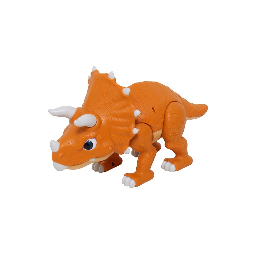 Dino Troop - Figura De Triceratops Con Sonido