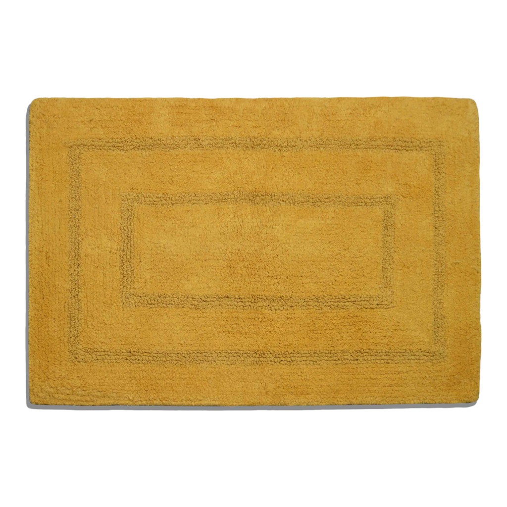 Alfombra De Baño Amarillo 50X80Cm
