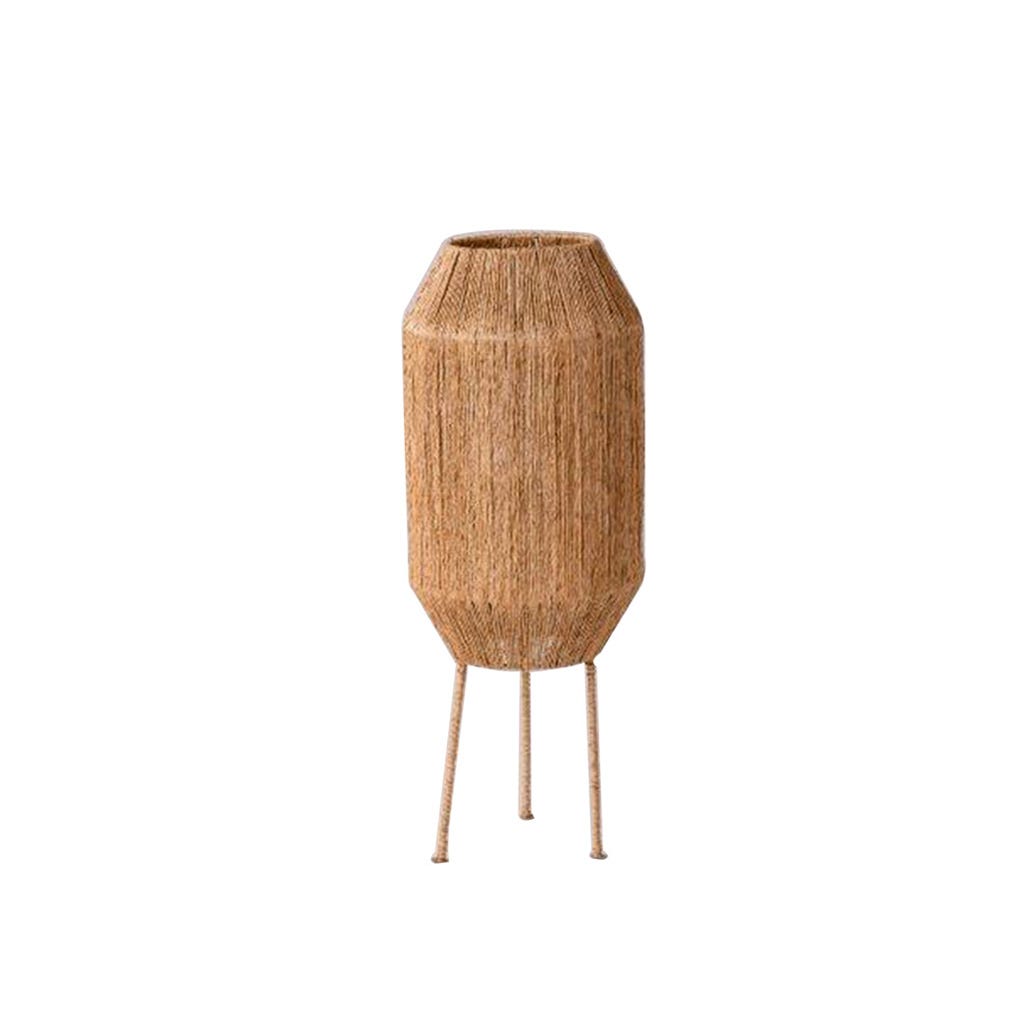 Lampara De Yute Para Piso 22X58Cm