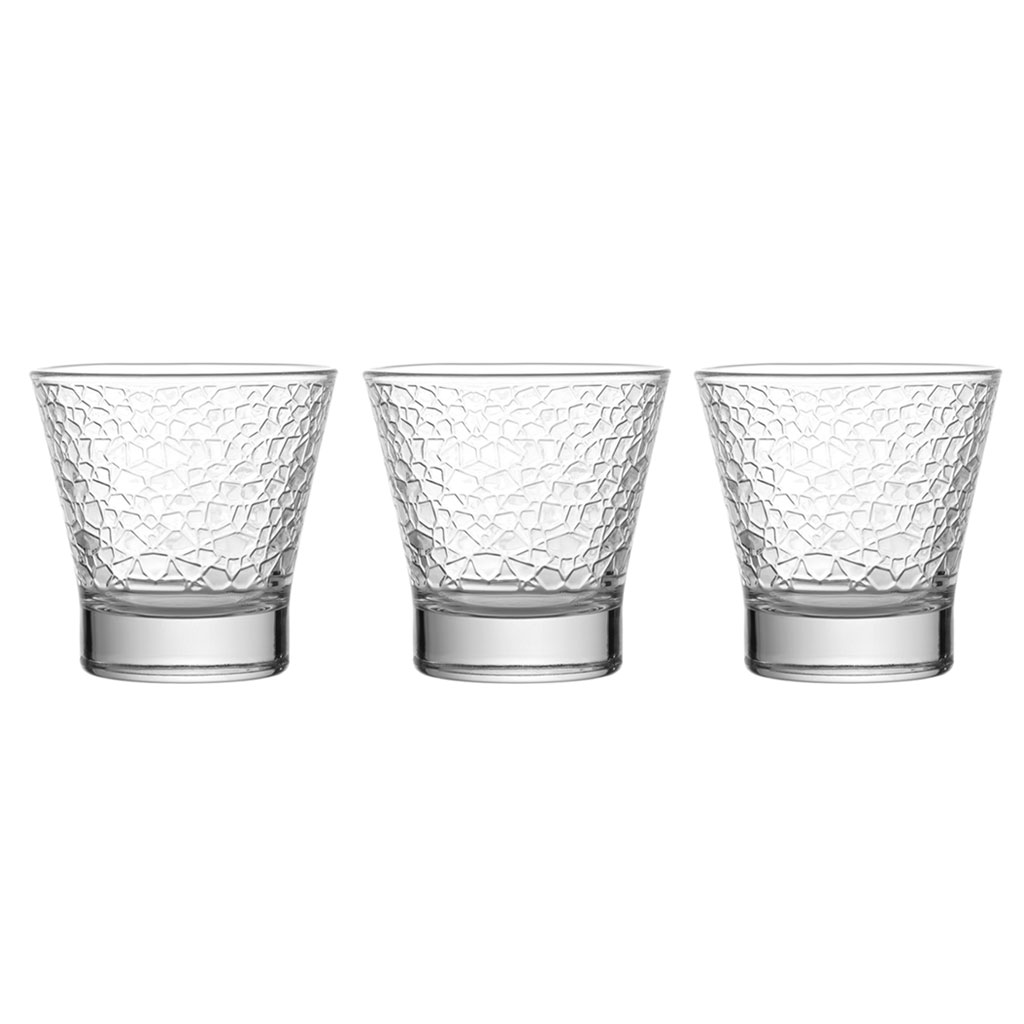 Set 3pzs De Vaso Para Whisky 240ml