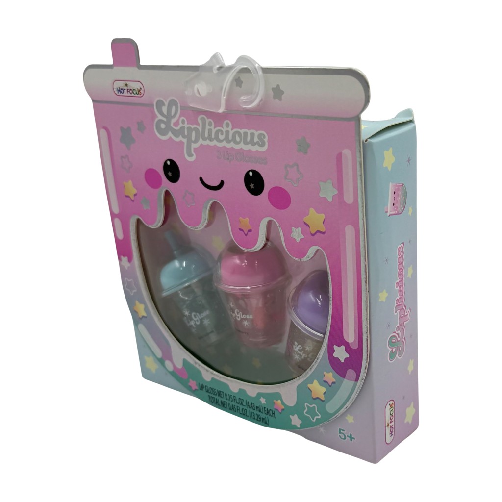 Set De 3 Brillos Labiales Perfumados