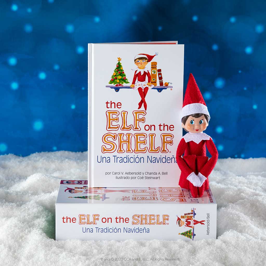 Elf En El Estante Con Libro - Aliss
