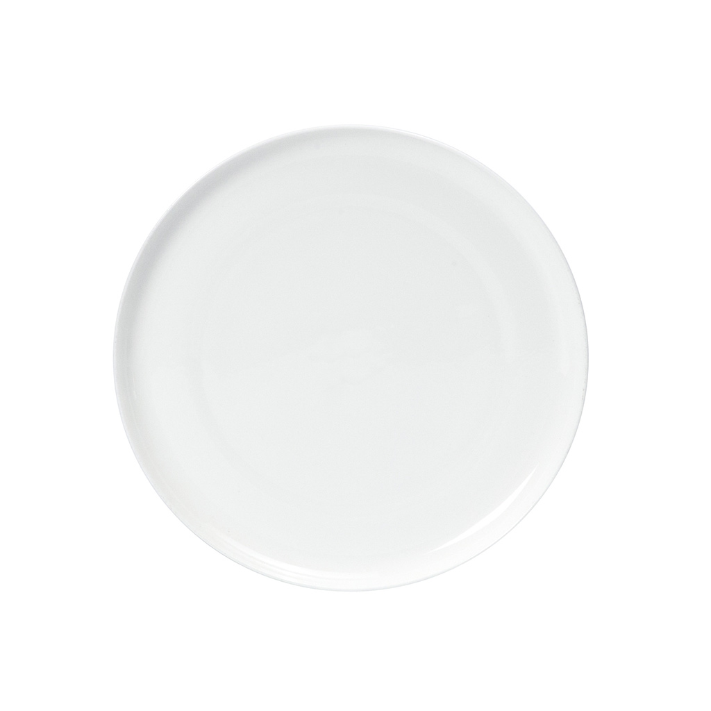 Plato Blanco de Cerámica 26.5cm