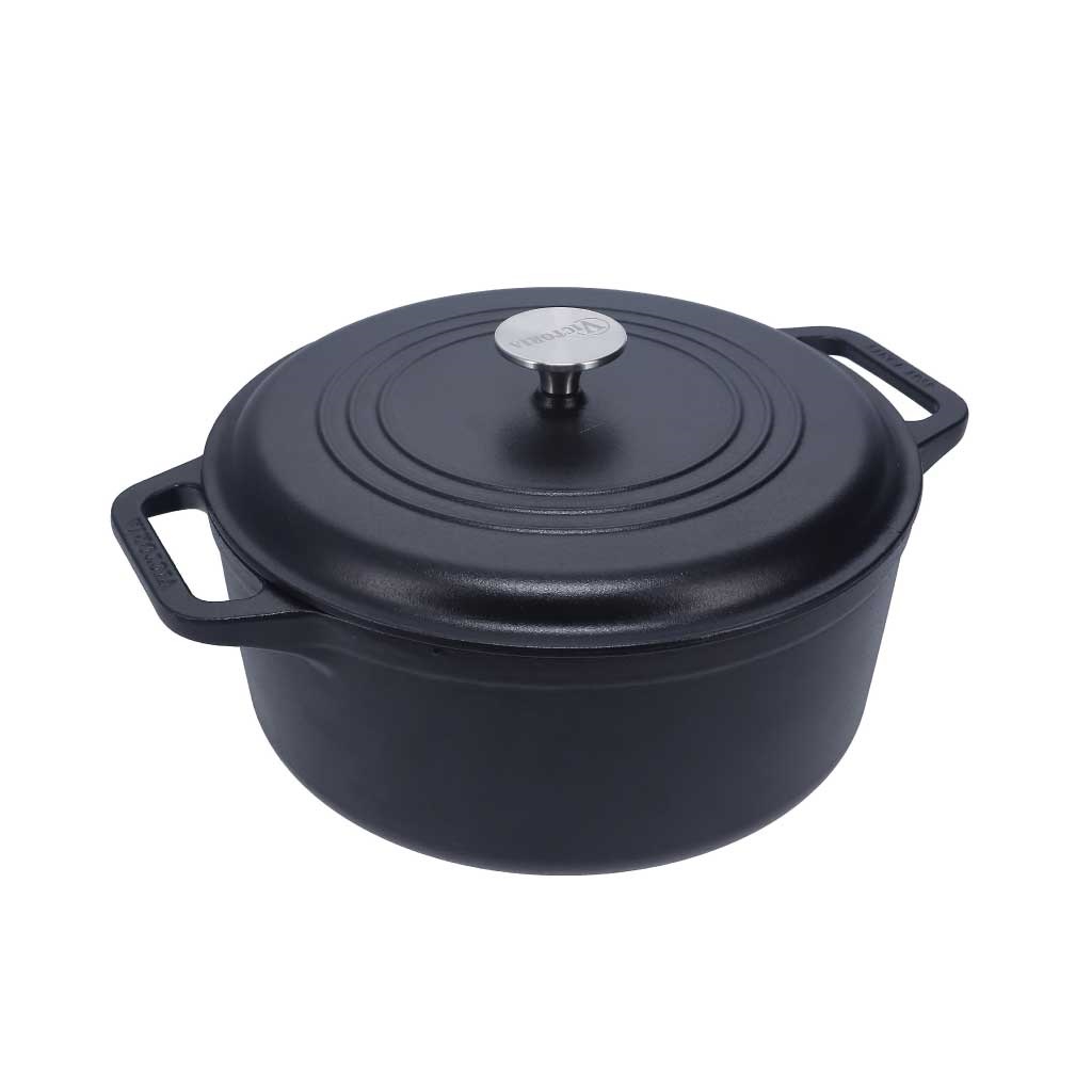 Horno holandés de hierro fundido 5.7L Victoria