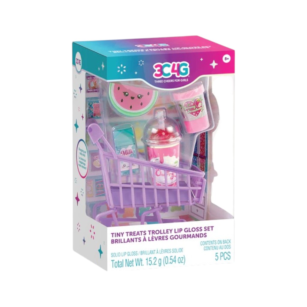 Set De Brillo Labial Trolley Tiny Treats 3C4G