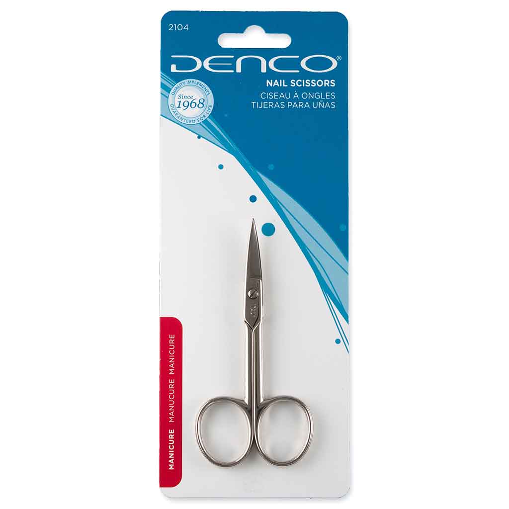 Tijeras Para Uñas Denco Manicure 3-1/2" Metálico