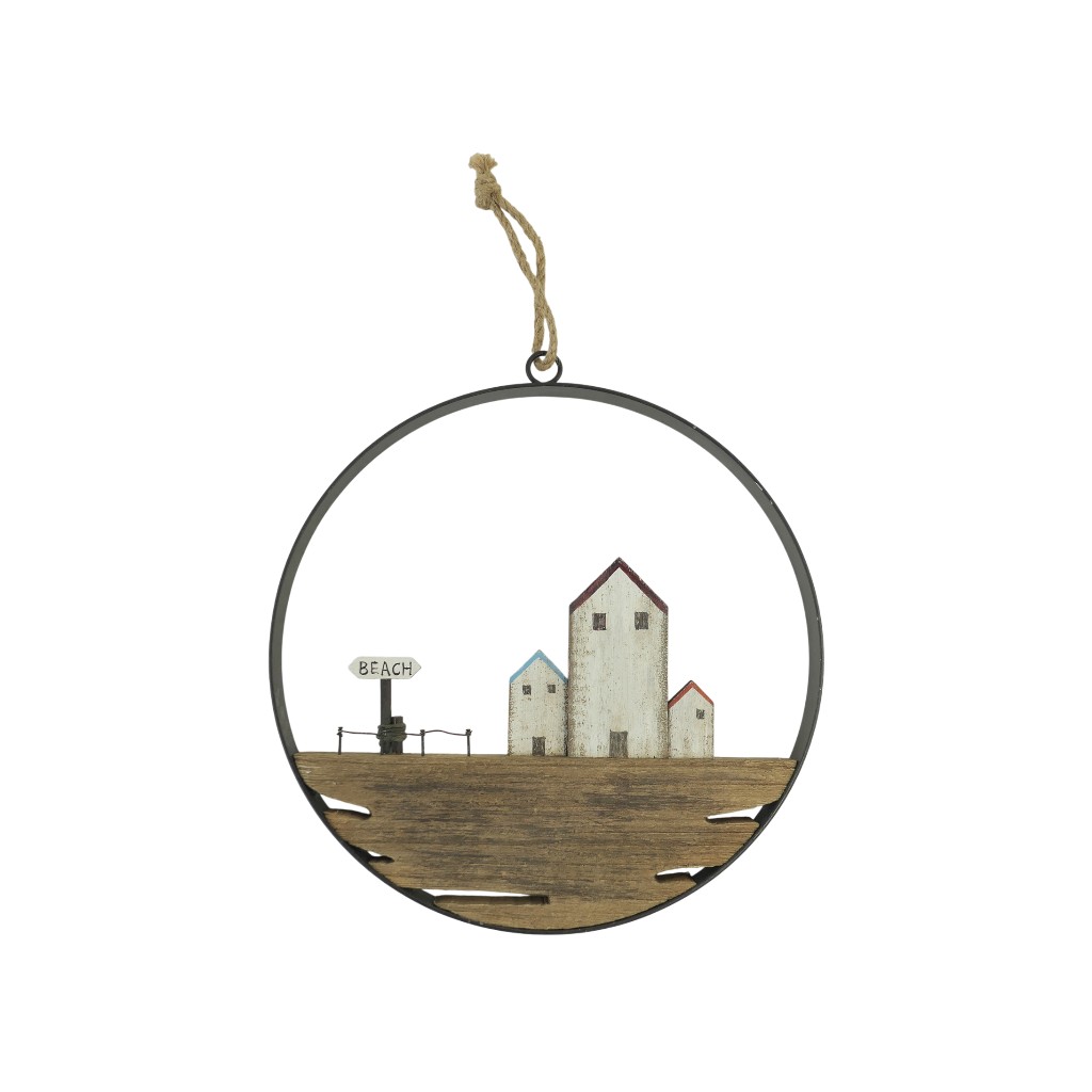 Decoración Costera De Pared 25x25x2cm