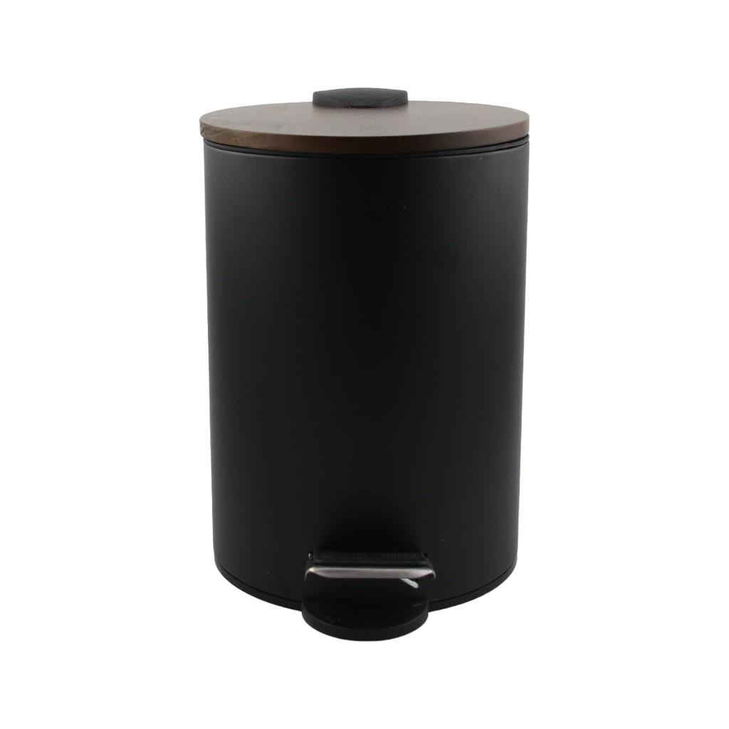 Papelera De Color Negro 17X17X23.5Cm
