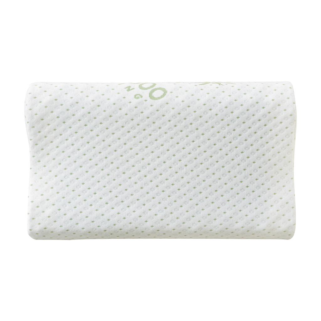 Almohada de espuma blanca con gel Contour Memory