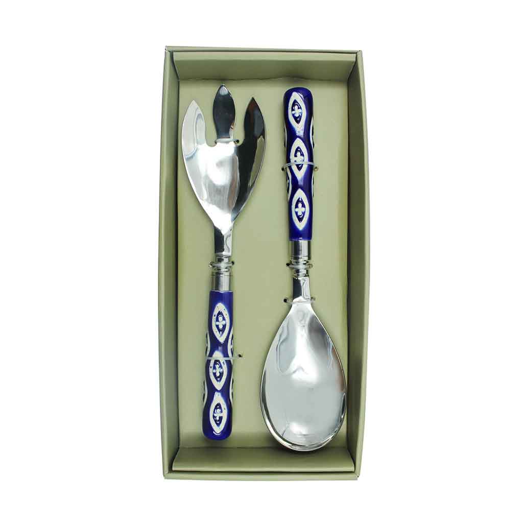 Set 2 Pcs De Cubiertos Para Ensalada 28X7X2Cm
