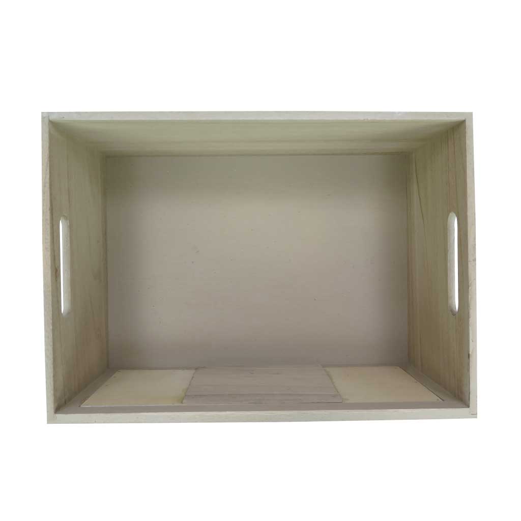 CAJA ORGANIZADORA DECORATIVA DE ESTRELLA 40X30X20CM 