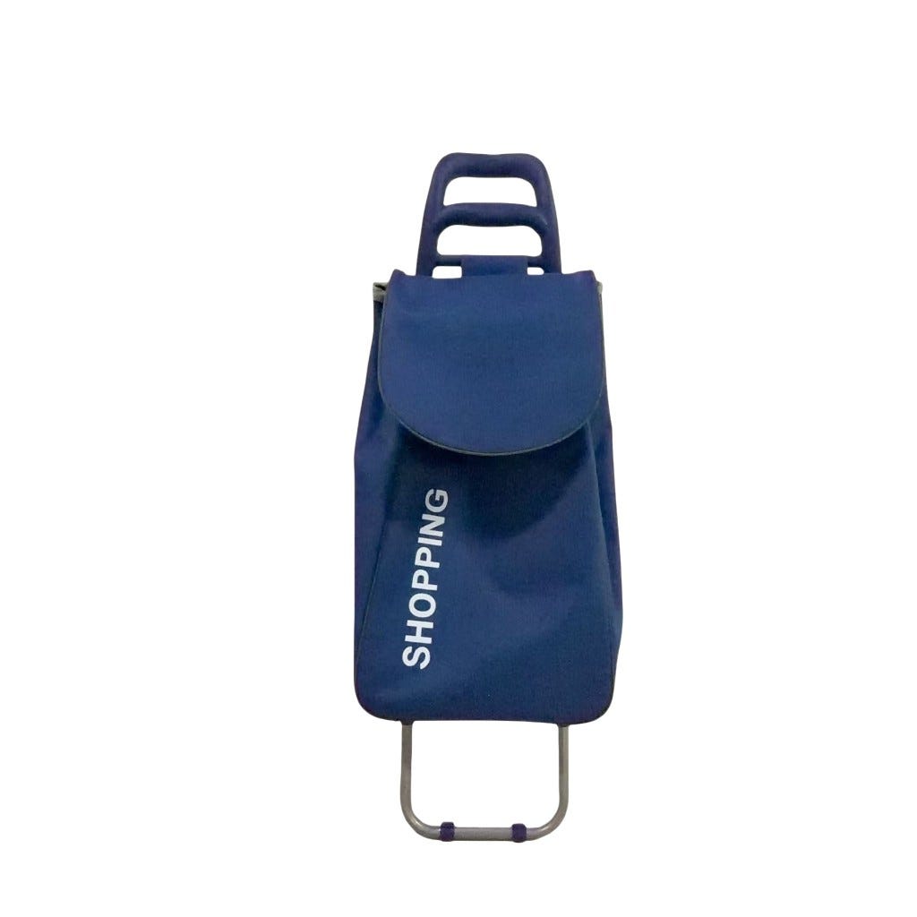 Carrito De Mercado Azul 35X28X96Cm