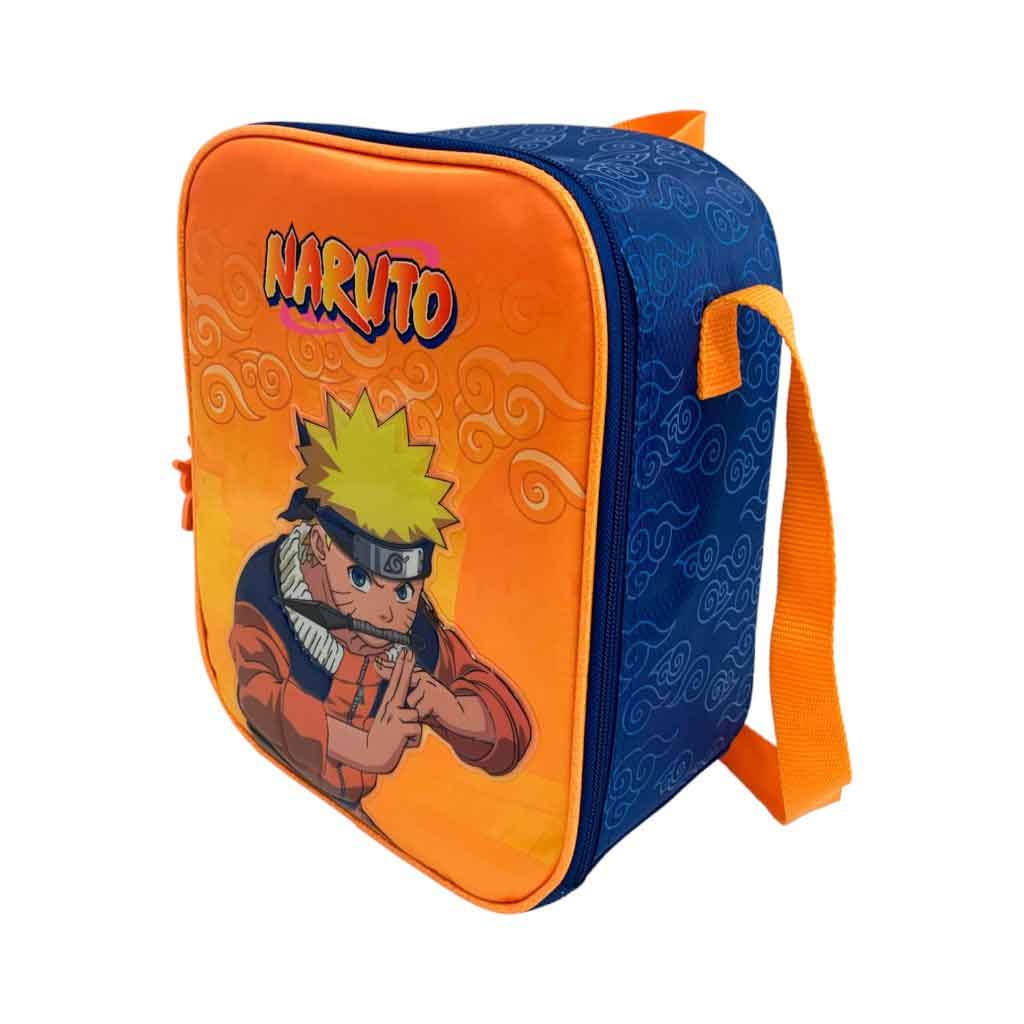 Lonchera De Naruto Para Niño 21X27X12Cm