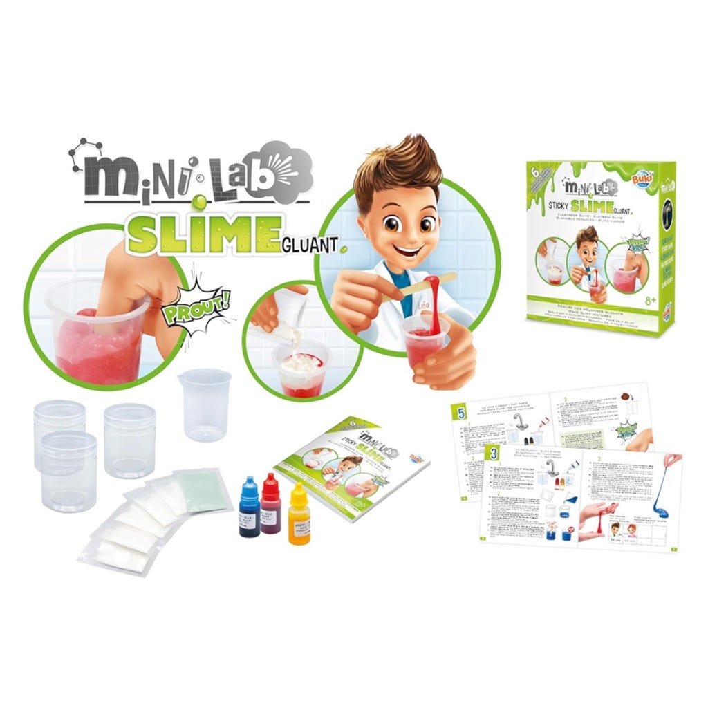 Minilab Slime 6 Experimentos
